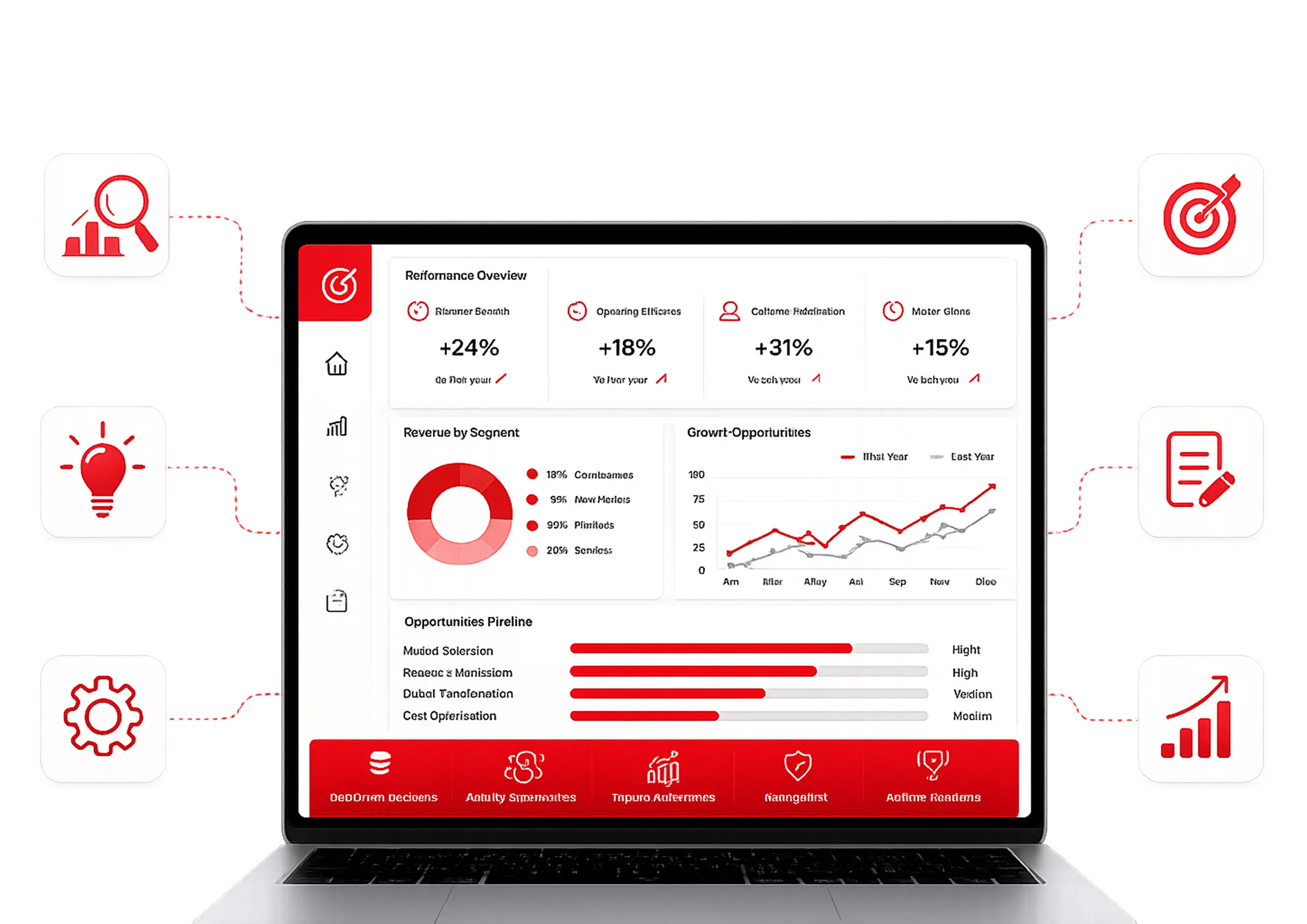 Management dashboard